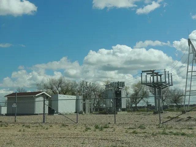 SaskPower substation near Maple Creek